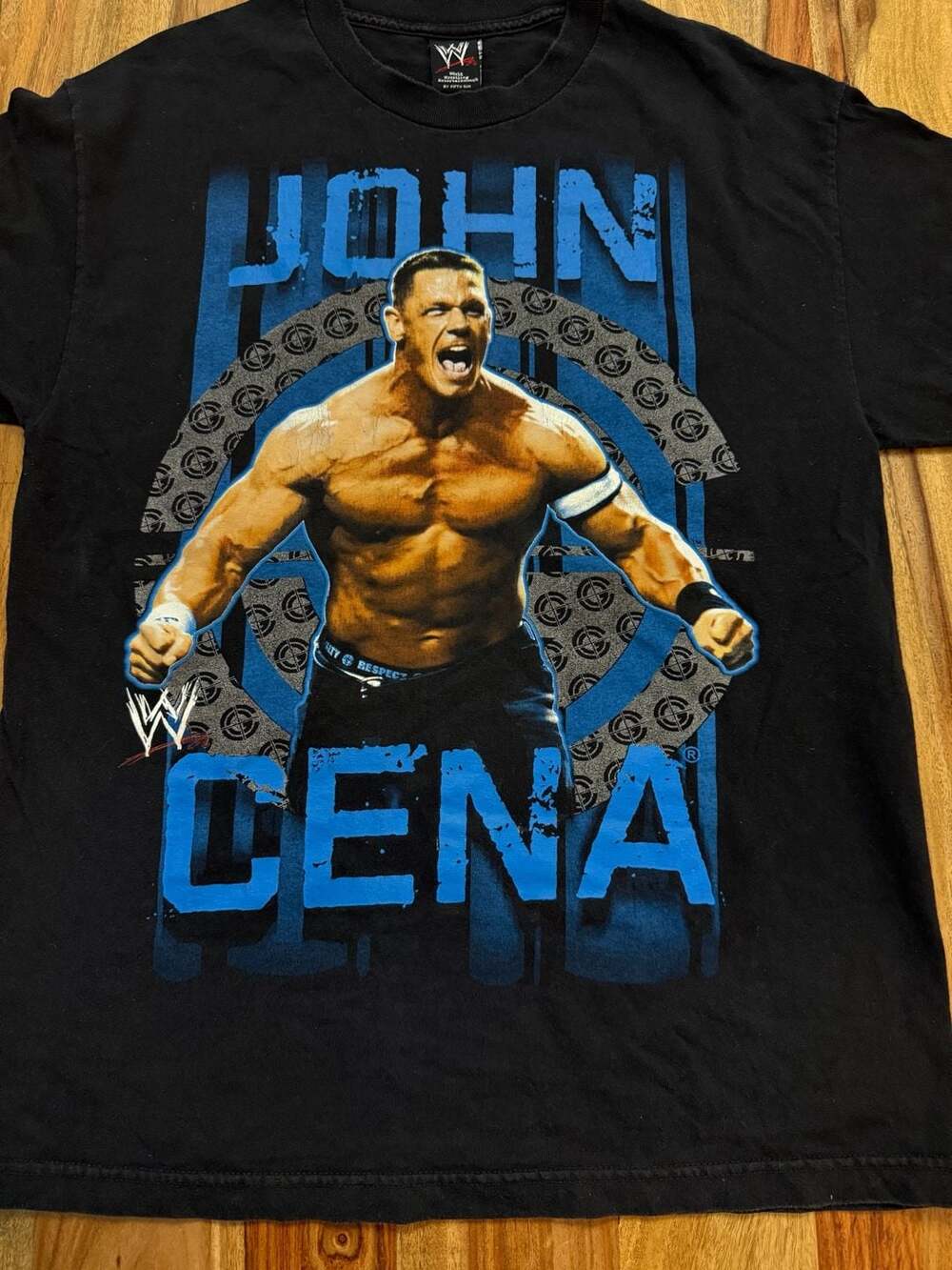 Y2K 2007 WWE John Cena Regret Nothing Fear Less T-Shirt